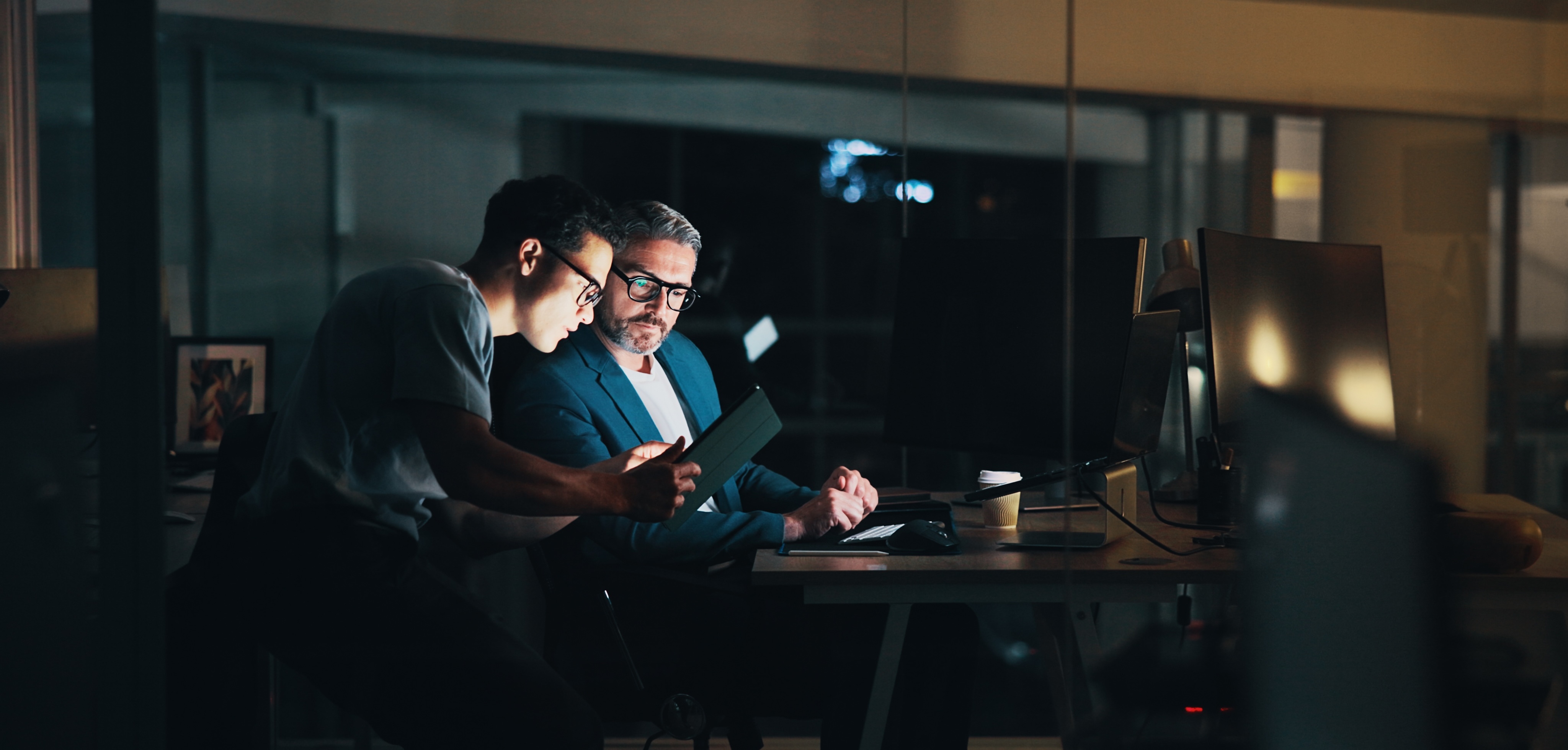 Modern architectural building