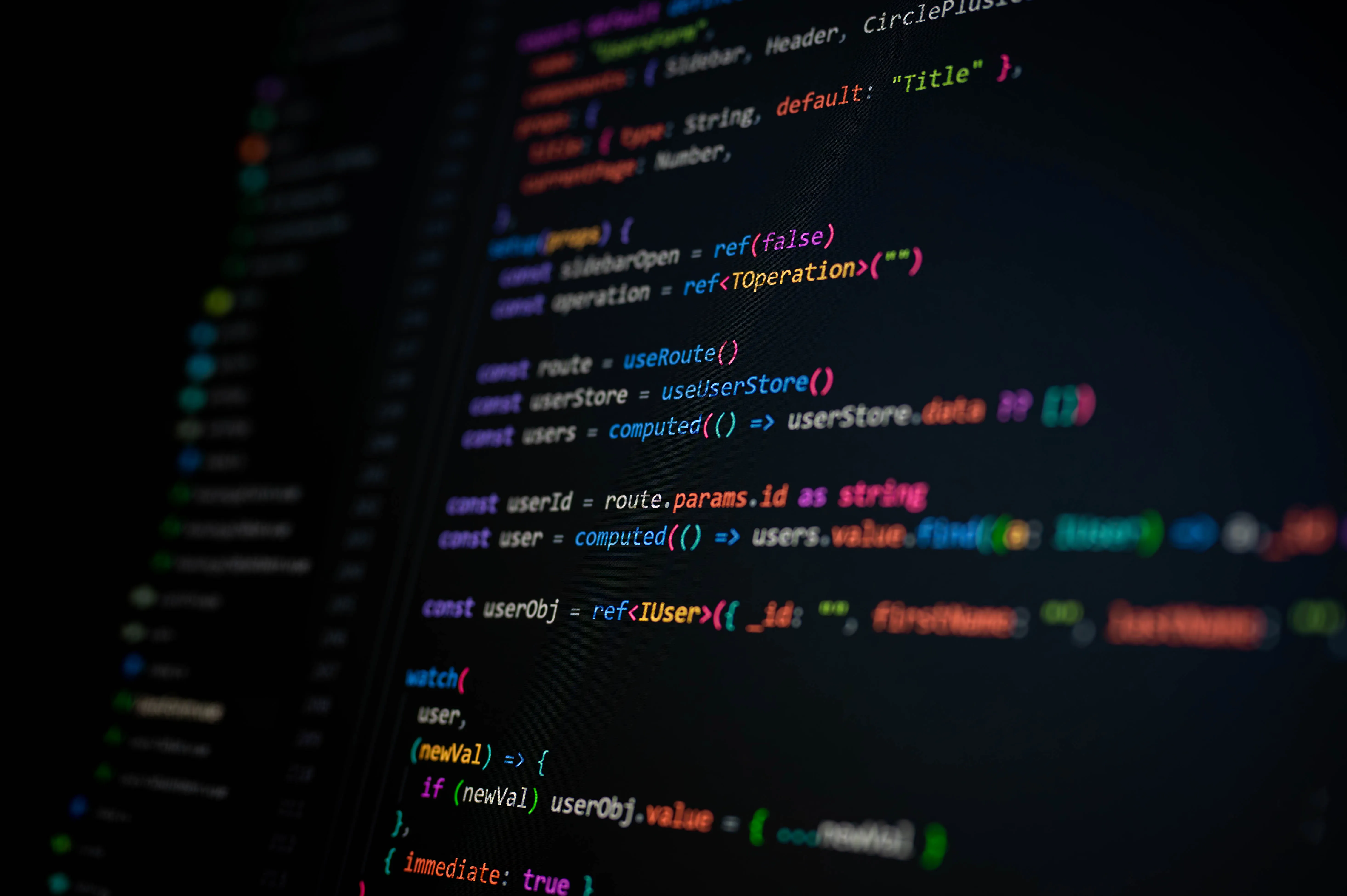 A computer screen with a code editor